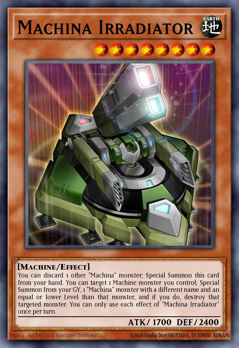 Machina Irradiator · Structure Deck: Mechanized Madness 50863093/41