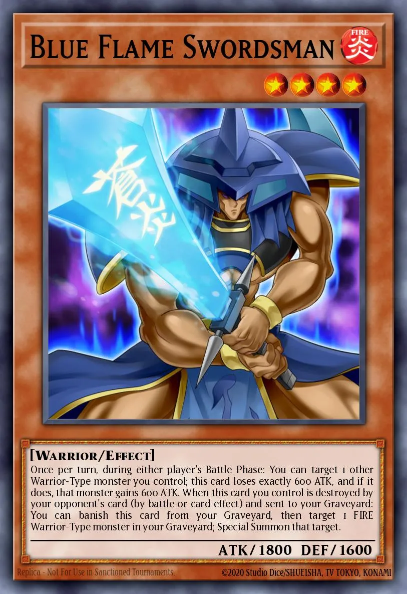Blue Flame Swordsman · Legendary Collection 4: Joey's World 50903514/6