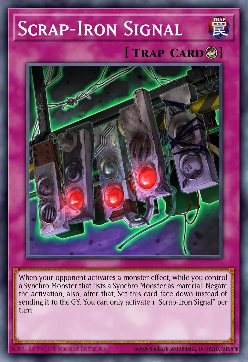 Scrap-Iron Signal · Legendary Duelists: Magical Hero 50947142/56