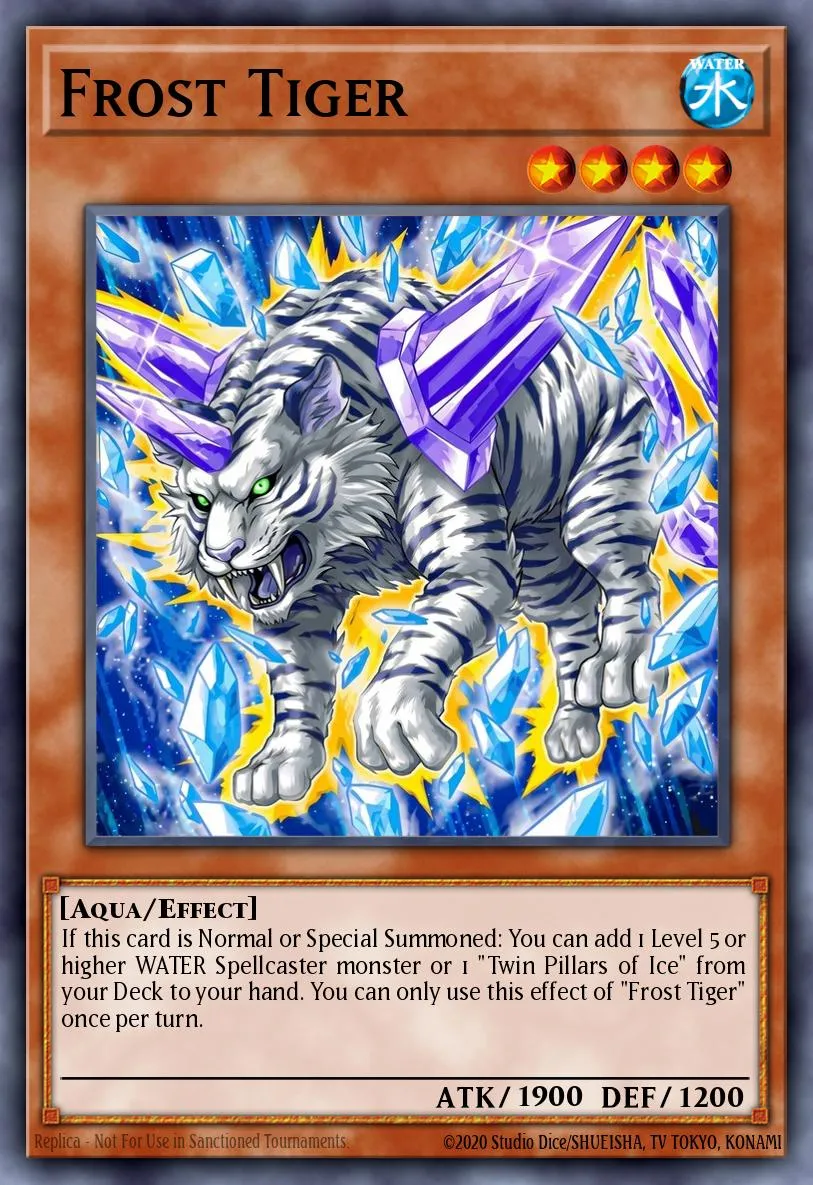 Frost Tiger · Yu-Gi-Oh (No Set) 51083544
