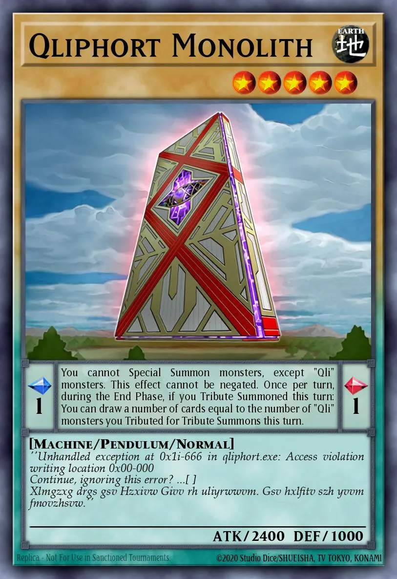 Qliphort Monolith · Secrets of Eternity: Super Edition 51194046/14