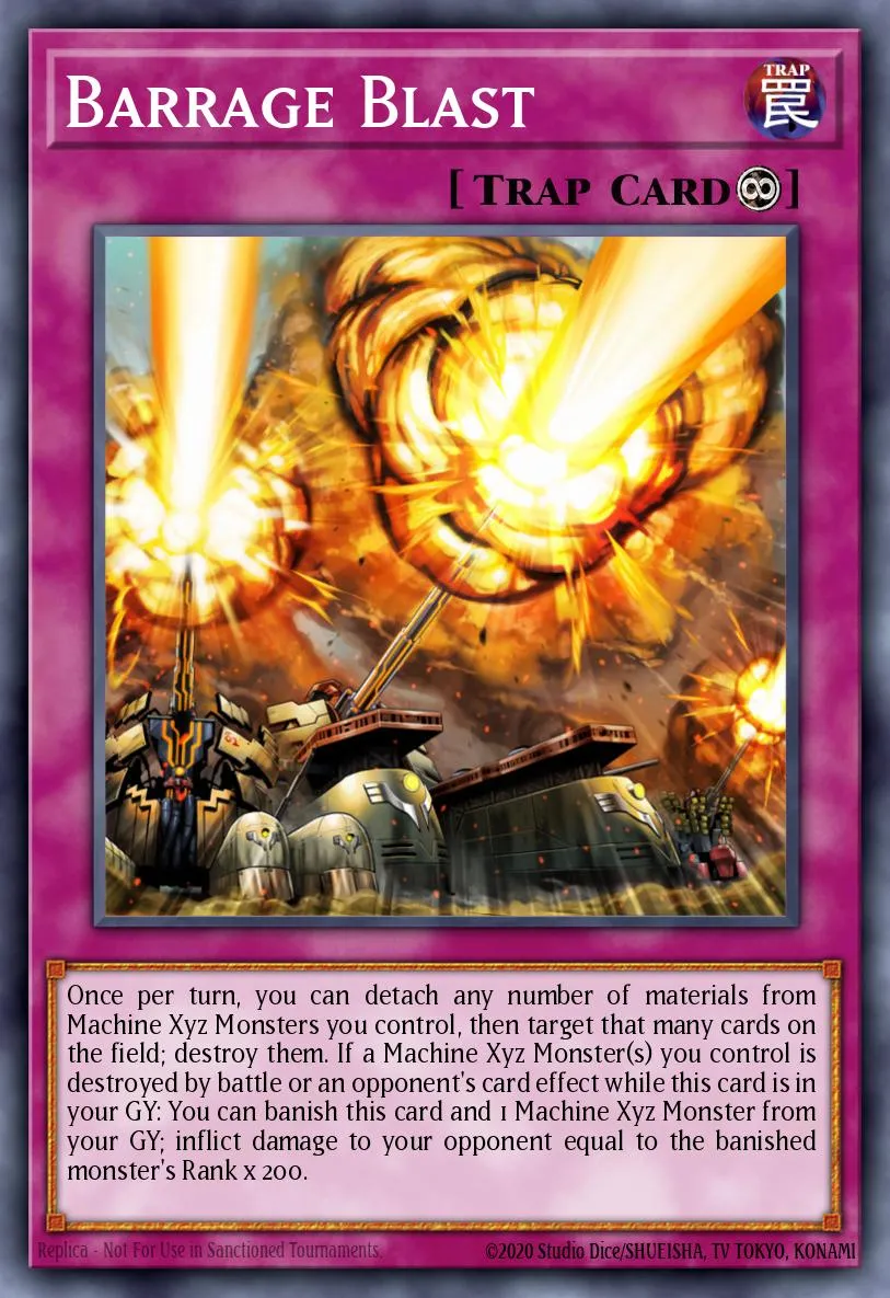 Barrage Blast · Legendary Duelists: Sisters of the Rose 51369889/56