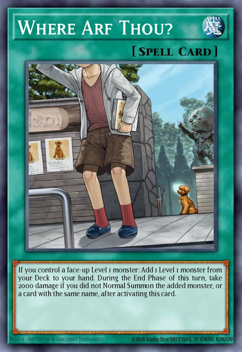 Where Arf Thou? · Return of the Duelist: Special Edition 51405049/2