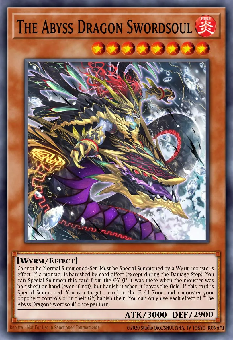 The Abyss Dragon Swordsoul · Photon Hypernova 5141117/101