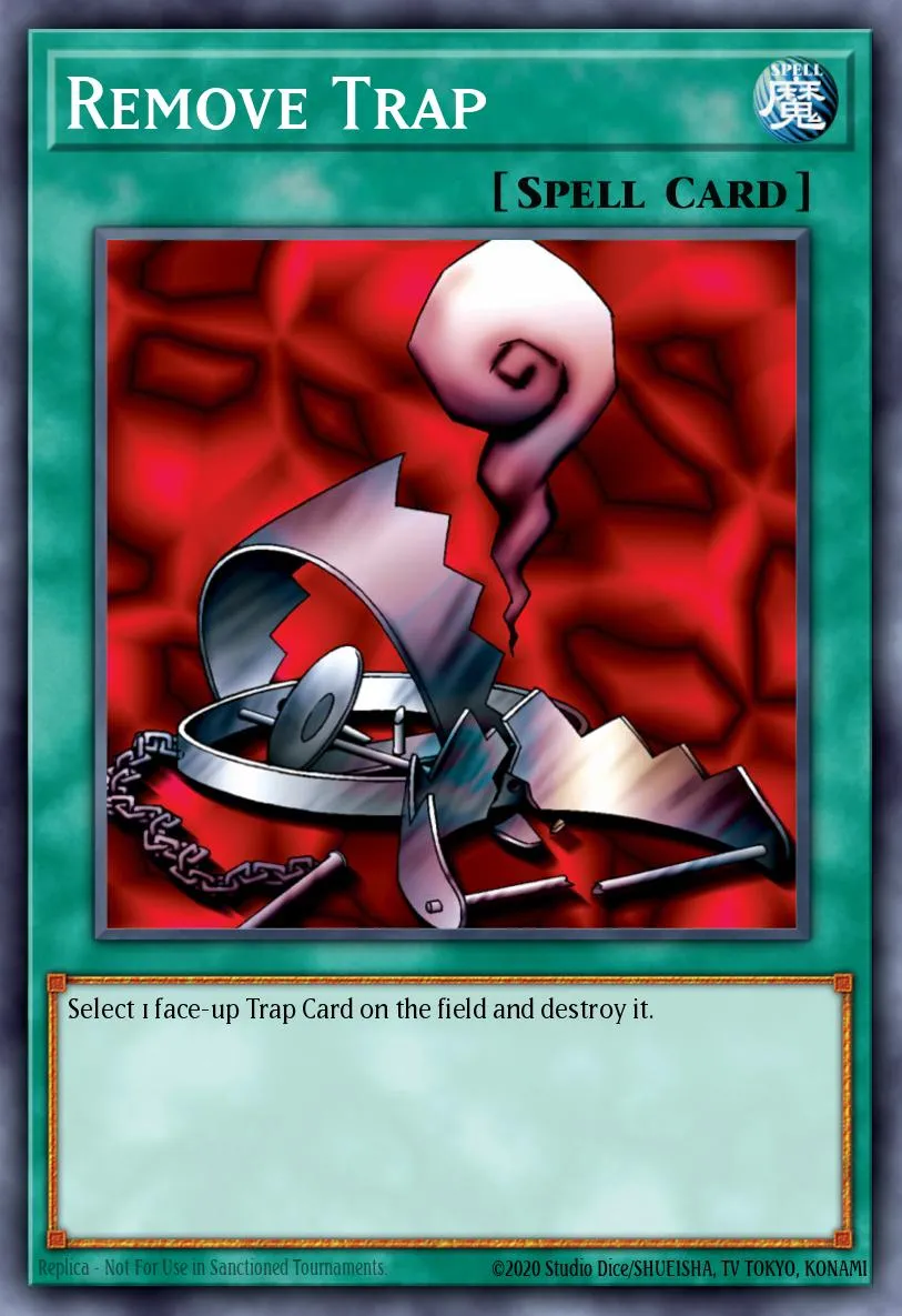 Remove Trap · Summoned Skull Sample promotional card 51482758/1