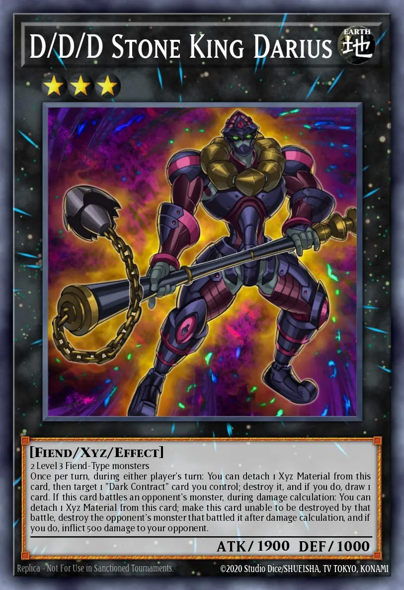 D/D/D Stone King Darius · Maximum Crisis: Special Edition 51497409/4