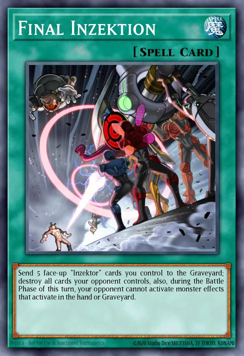 Final Inzektion · Galactic Overlord Sneak Peek Participation Card 51549976/1