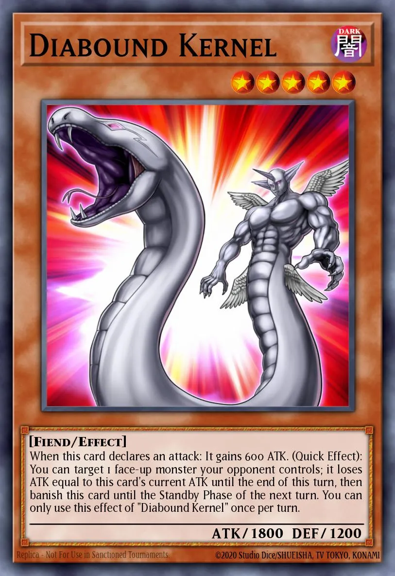Diabound Kernel · Duelist Saga 51644030/100