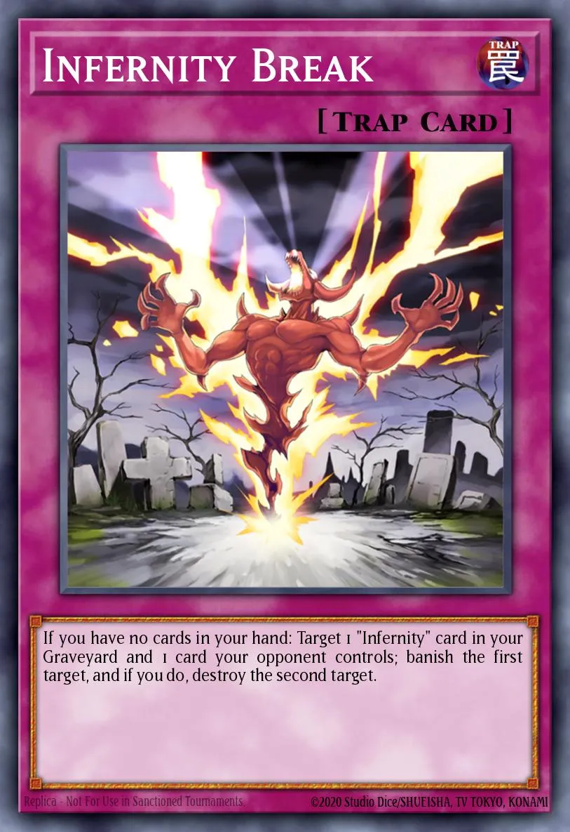 Infernity Break · The Shining Darkness Sneak Peek Participation Card 51717541/1