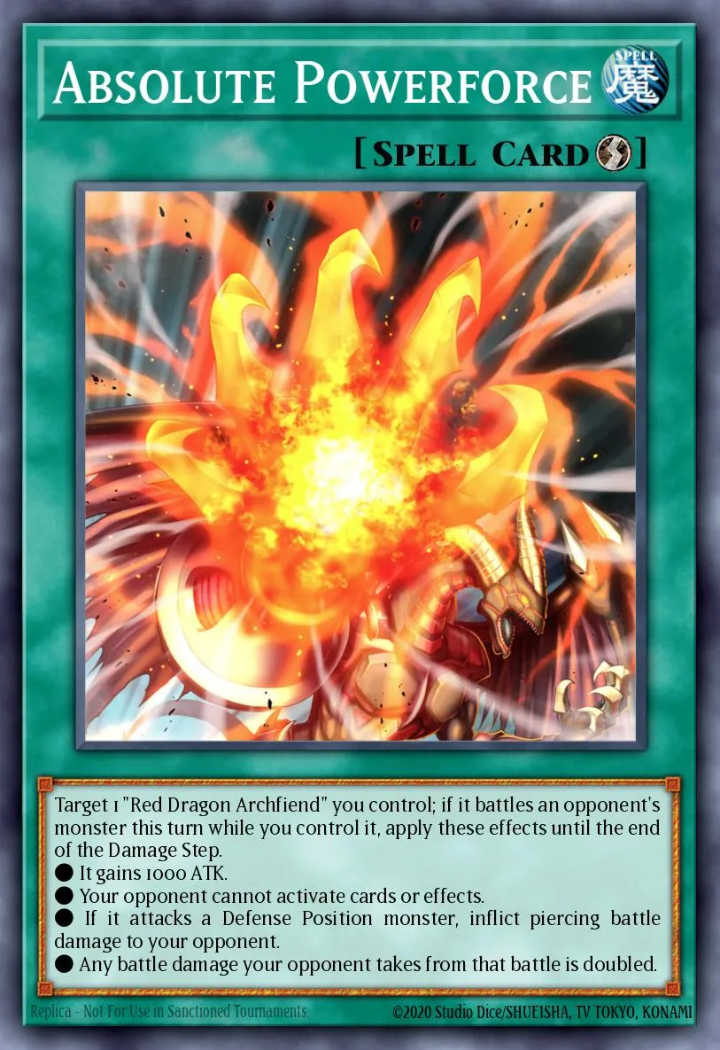 Absolute Powerforce · Structure Deck: The Crimson King 51779204/49