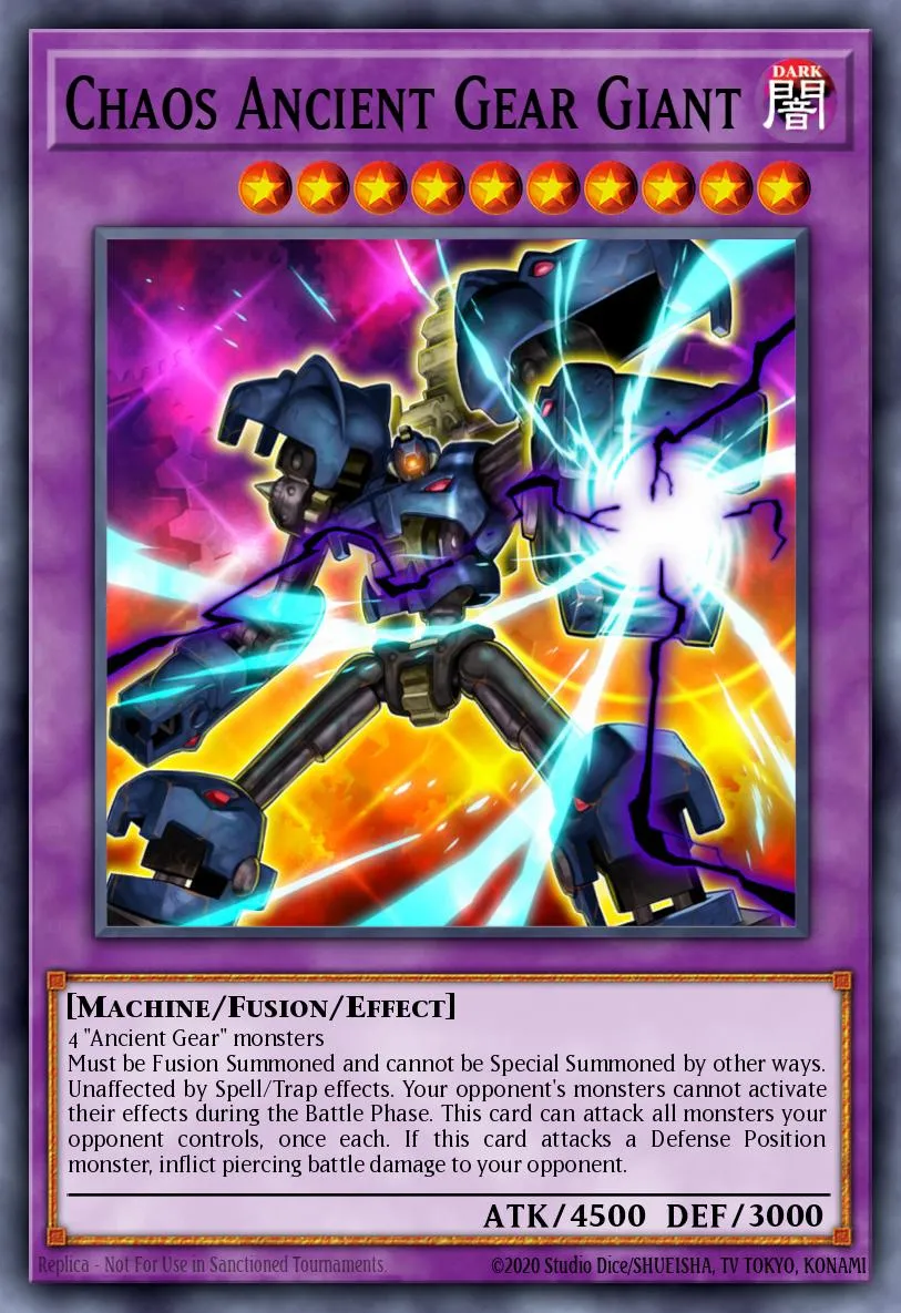 Chaos Ancient Gear Giant · Raging Tempest: Special Edition 51788412/4