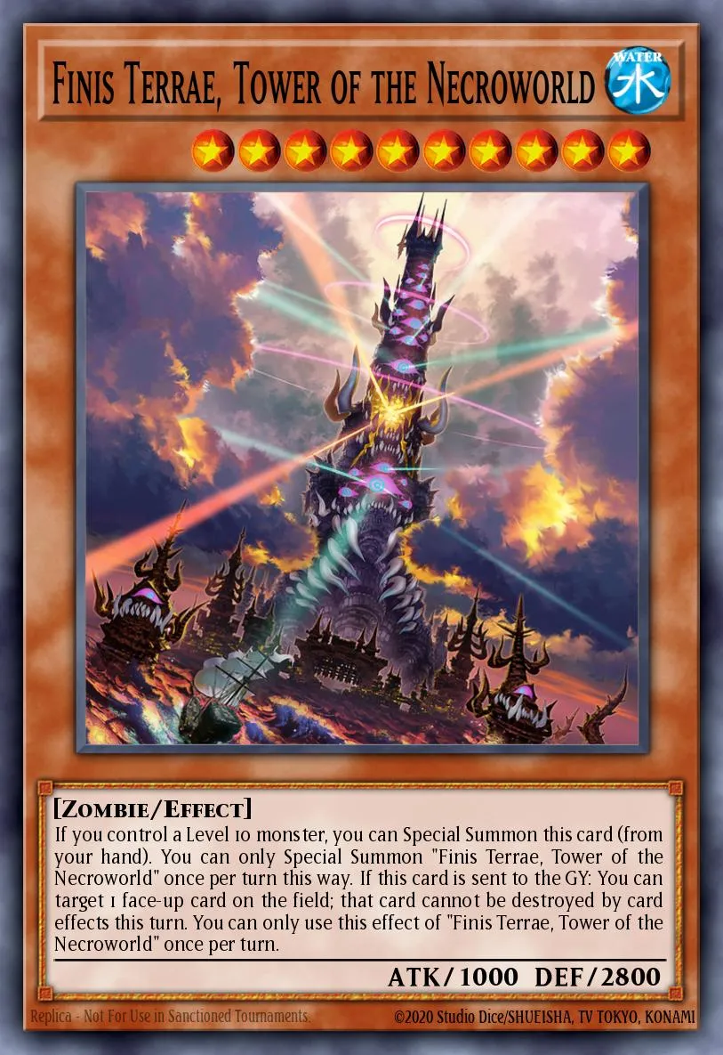 Finis Terrae, Tower of the Necroworld · Duelist Nexus 51849482/99