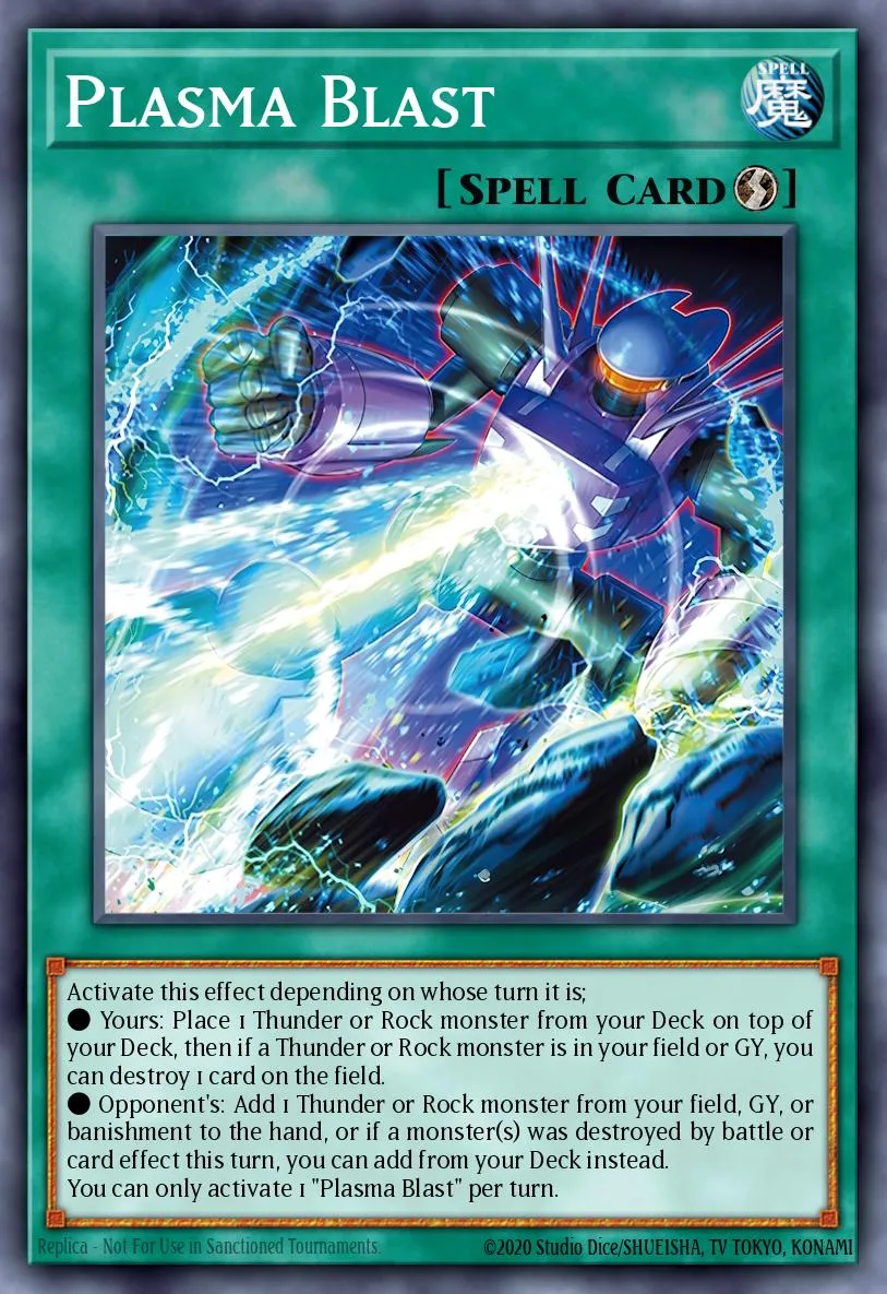 Plasma Blast · Yu-Gi-Oh (No Set) 51869363