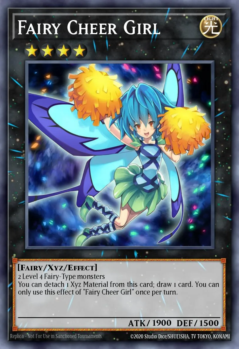 Fairy Cheer Girl · Lord of the Tachyon Galaxy Sneak Peek Participation Card 51960178/1