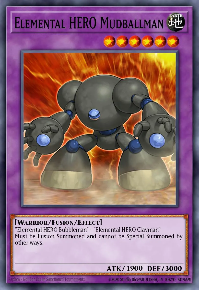 Elemental HERO Mudballman · McDonald's Promotional Cards 2 52031567/20