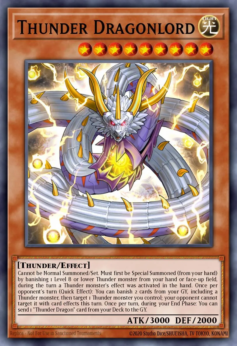 Thunder Dragonlord · Eternity Code Premiere! promotional card 5206415/1