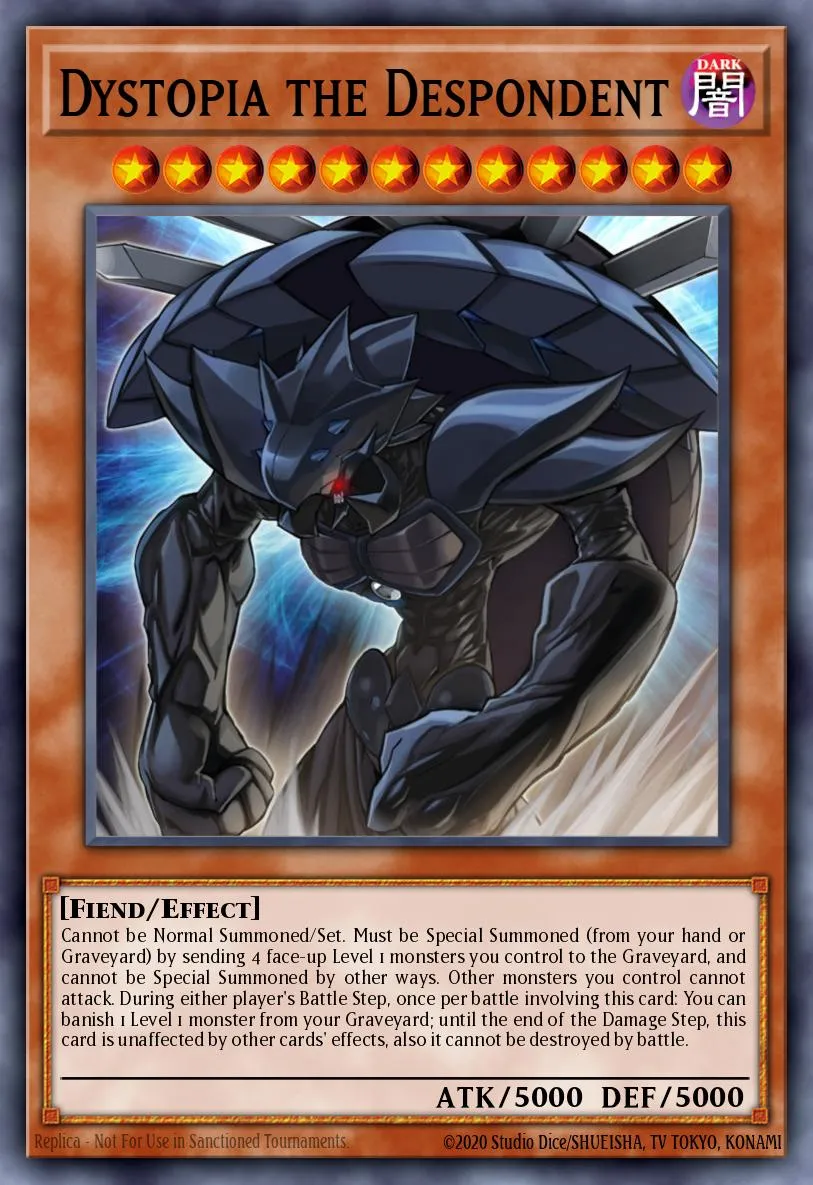 Dystopia the Despondent · Weekly Shonen Jump September 2013 membership promotional card 52085072/1