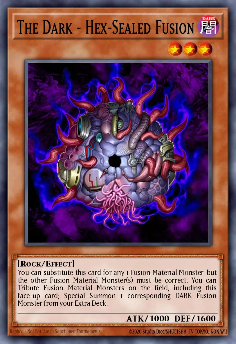The Dark - Hex-Sealed Fusion · Flaming Eternity 52101615/60