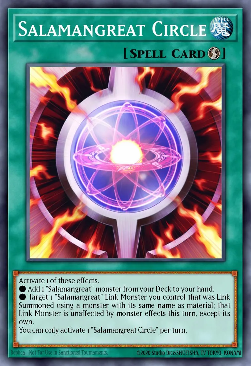 Salamangreat Circle · Structure Deck: Soulburner 52155219/45