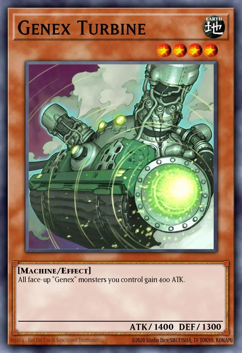 Genex Turbine · Duel Terminal 2 52222372/100