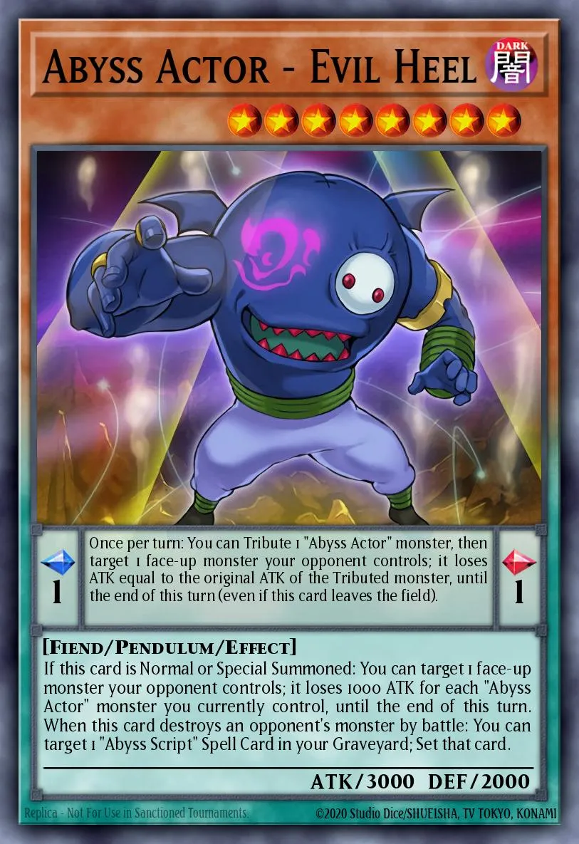 Abyss Actor - Evil Heel · Destiny Soldiers 52240819/60