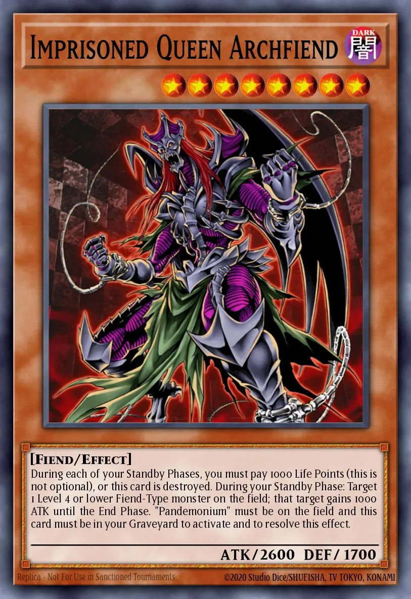 Imprisoned Queen Archfiend · Phantom Darkness: Special Edition 52248570/2