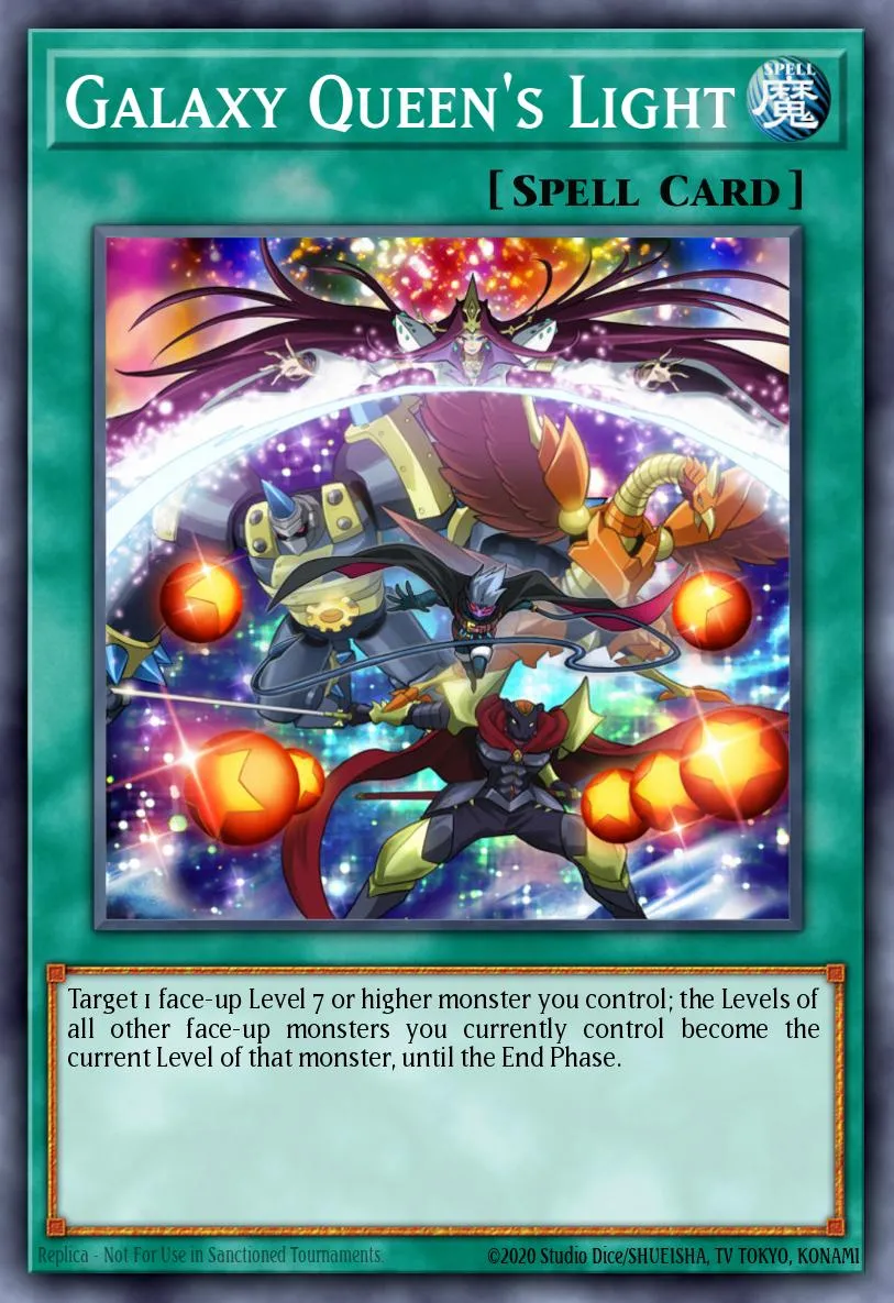 Galaxy Queen's Light · Return of the Duelist: Special Edition 52340274/2