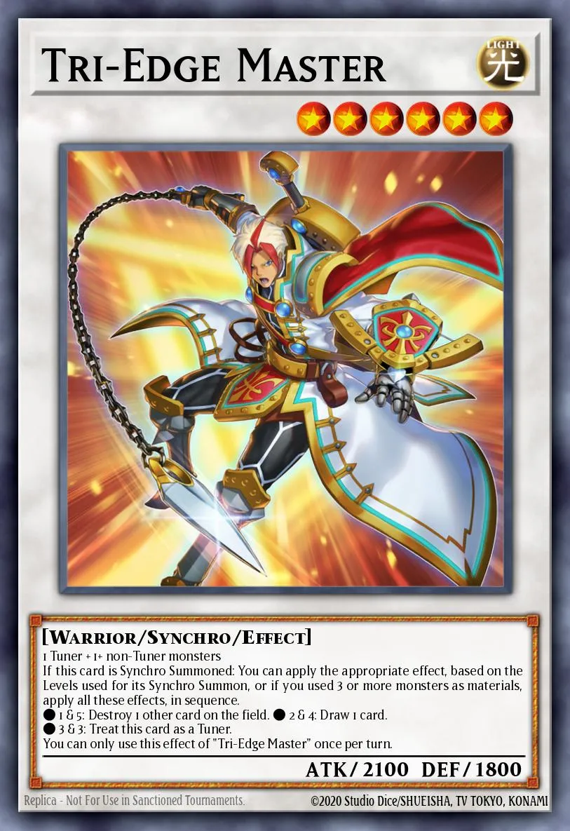 Tri-Edge Master · Battles of Legend: Monstrous Revenge 52445243/104
