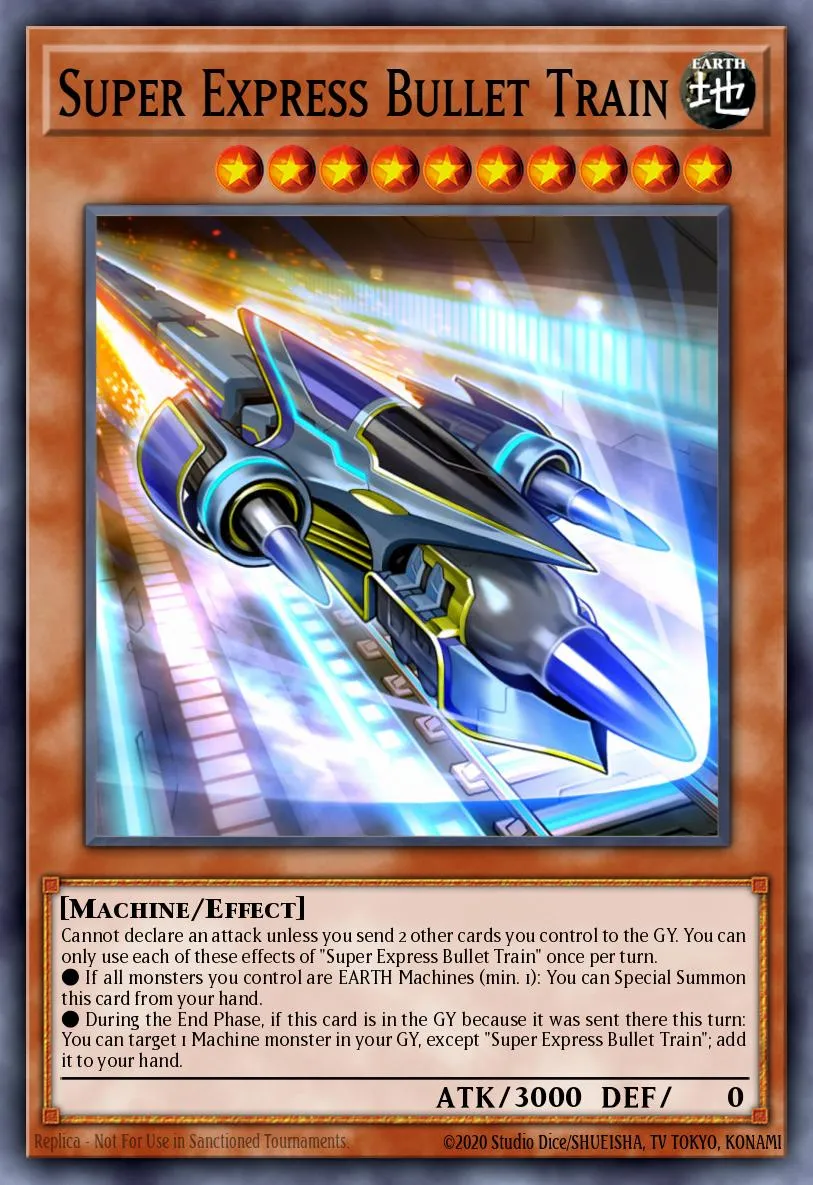 Super Express Bullet Train · Legendary Duelists: Sisters of the Rose 52481437/56
