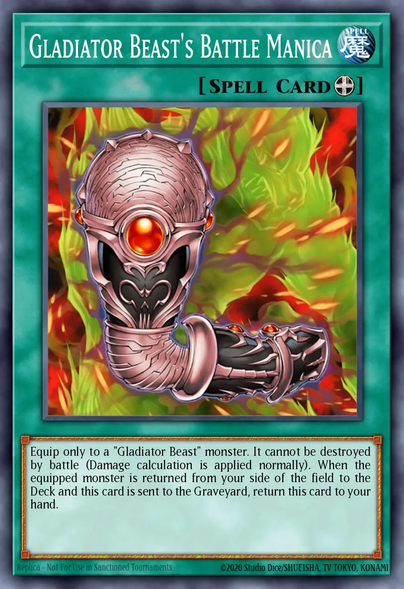 Gladiator Beast's Battle Manica · Gladiator's Assault: Special Edition 52496105/2