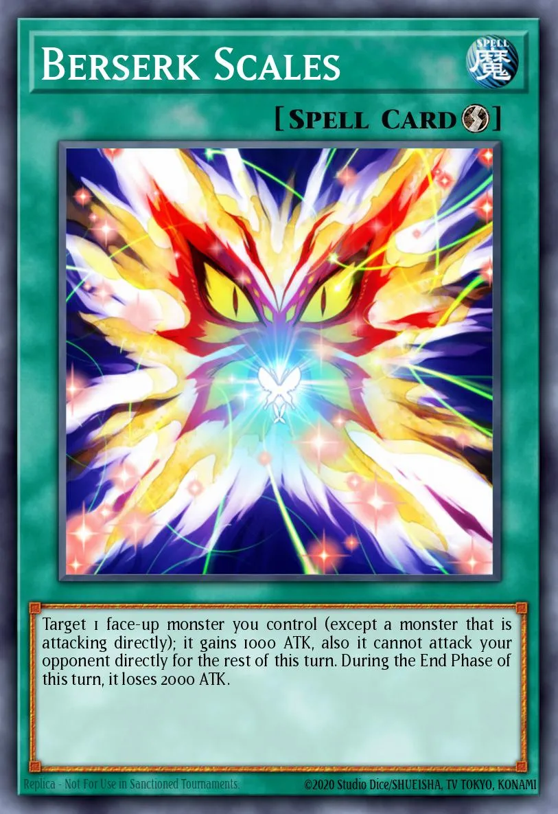 Berserk Scales · Galactic Overlord Sneak Peek Participation Card 52497105/1