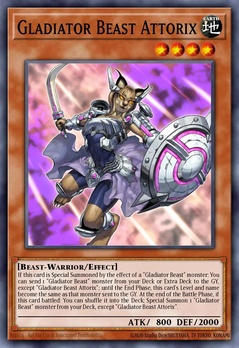 Gladiator Beast Attorix · Chaos Impact Special Edition 52502677/4