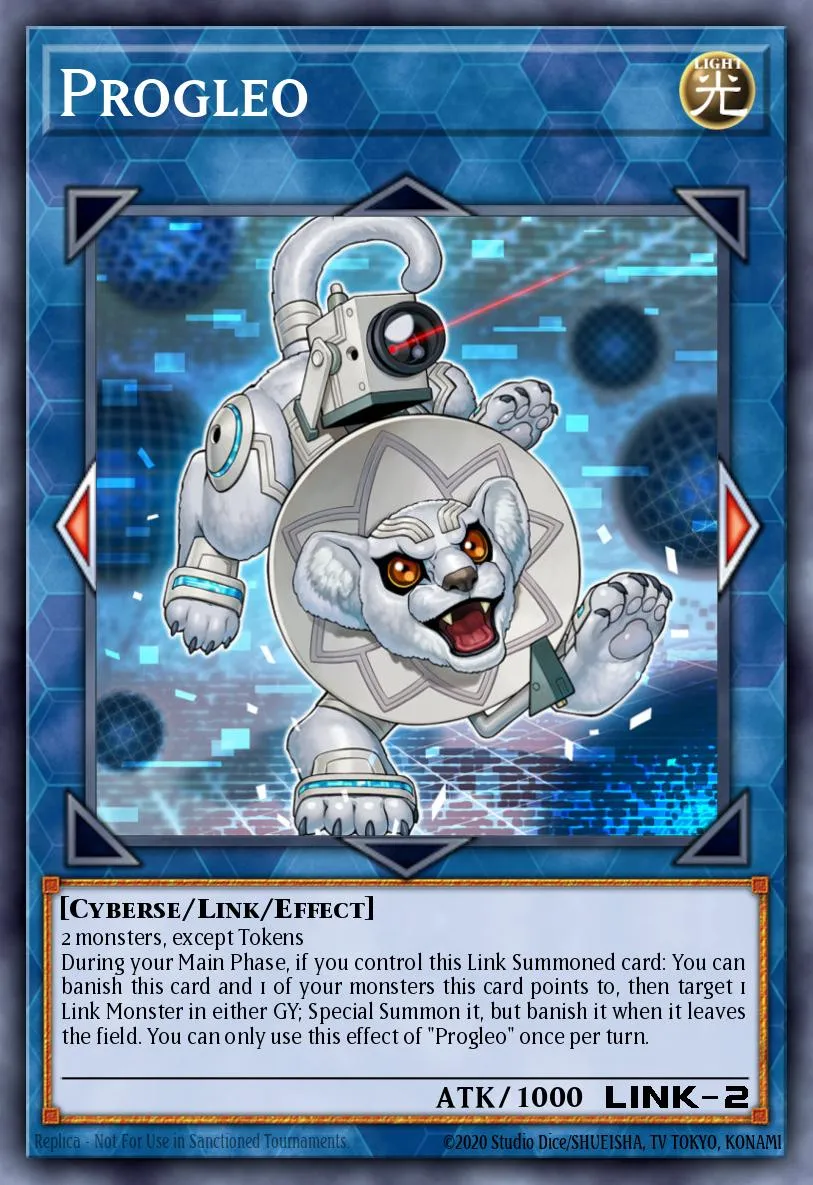 Progleo · Yu-Gi-Oh! Legacy of the Duelist: Link Evolution promotional cards 52615248/3