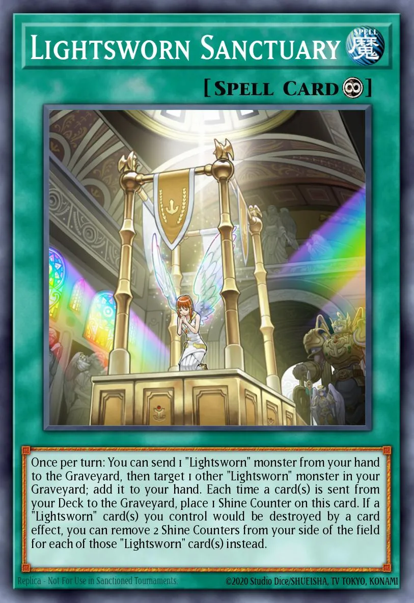 Lightsworn Sanctuary · Realm of Light Structure Deck 52665542/36