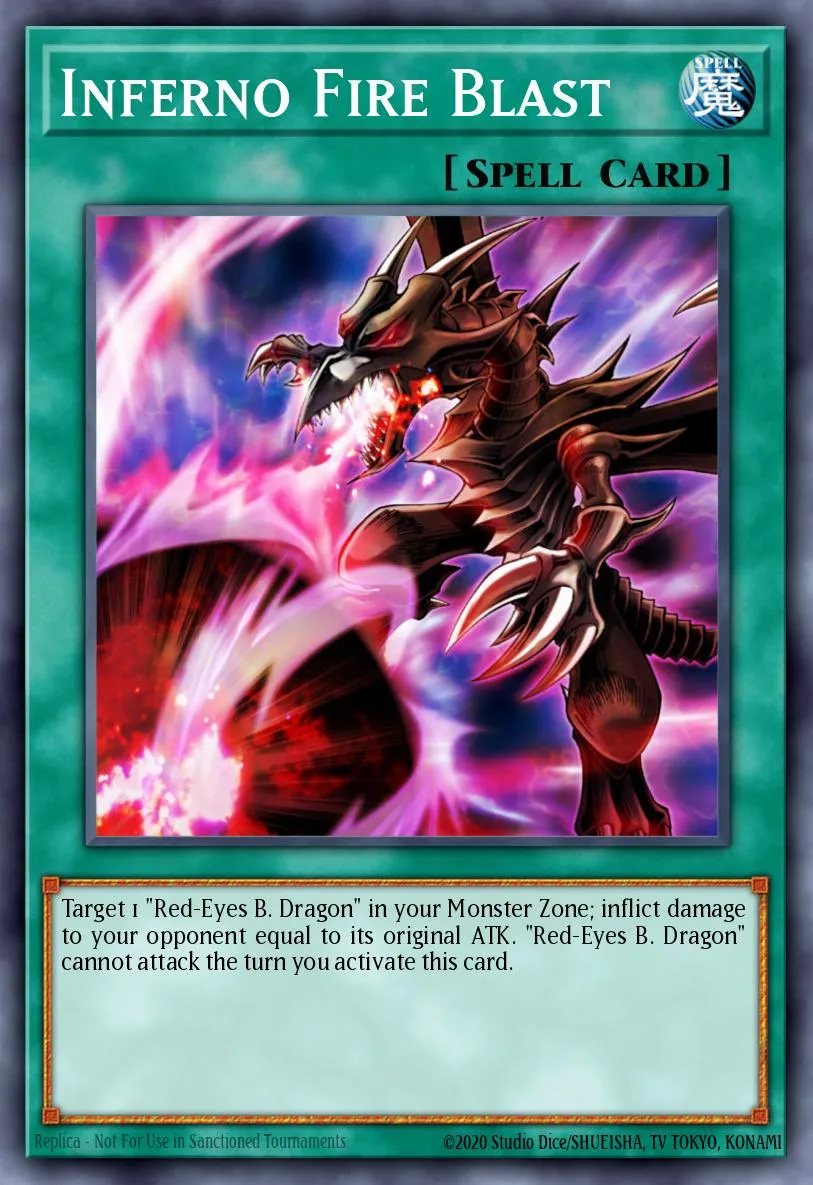Inferno Fire Blast · Soul of the Duelist 52684508/60