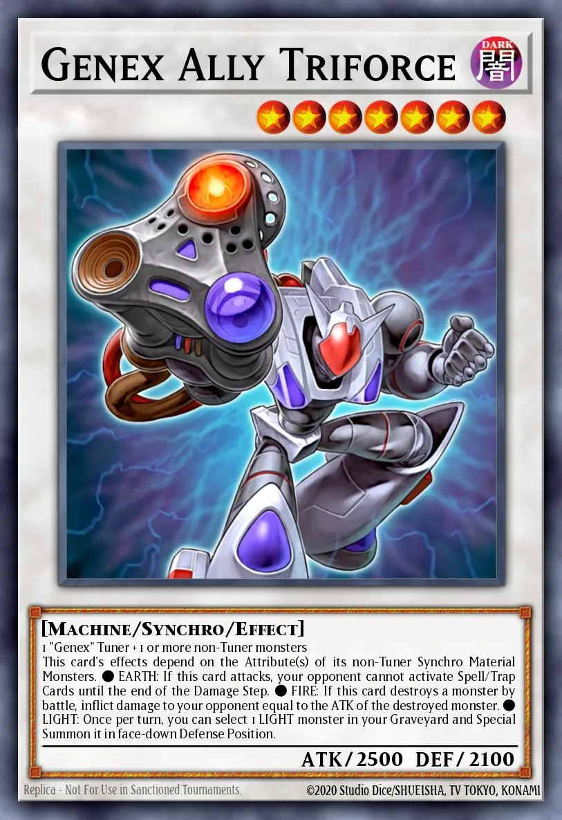Genex Ally Triforce · Duel Terminal 4 52709508/100