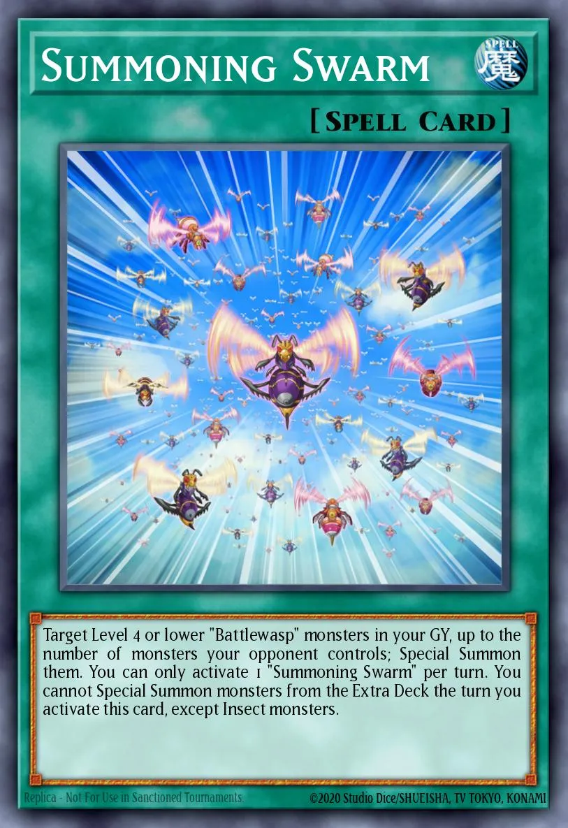 Summoning Swarm · Battles of Legend: Hero's Revenge 52838896/94