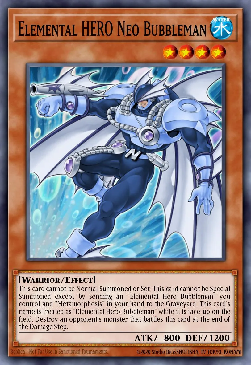 Elemental HERO Neo Bubbleman · Shadow of Infinity: Special Edition 5285665/4