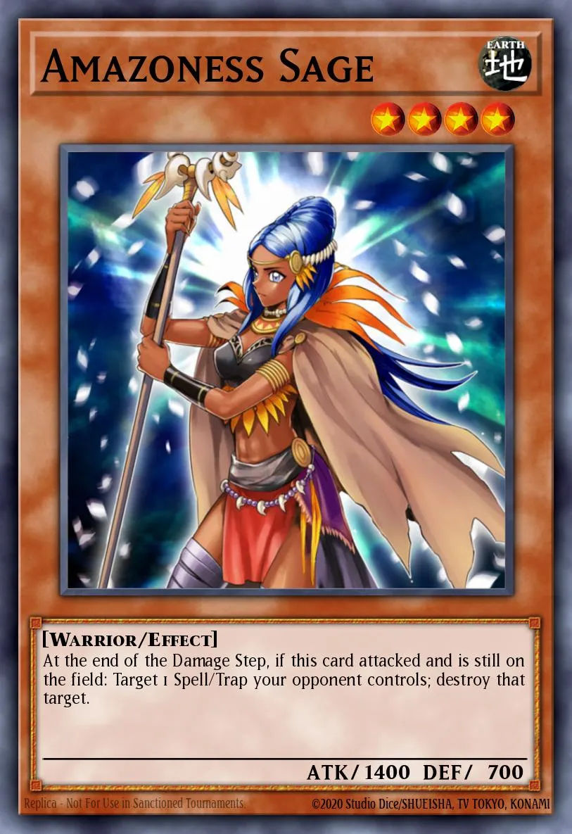 Amazoness Sage · Duelist Revolution: Special Edition 53162898/2