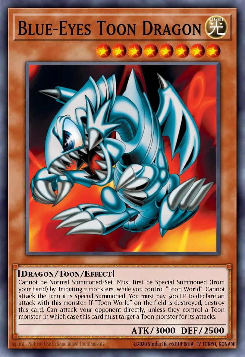 Blue-Eyes Toon Dragon · Magic Ruler 53183600/235