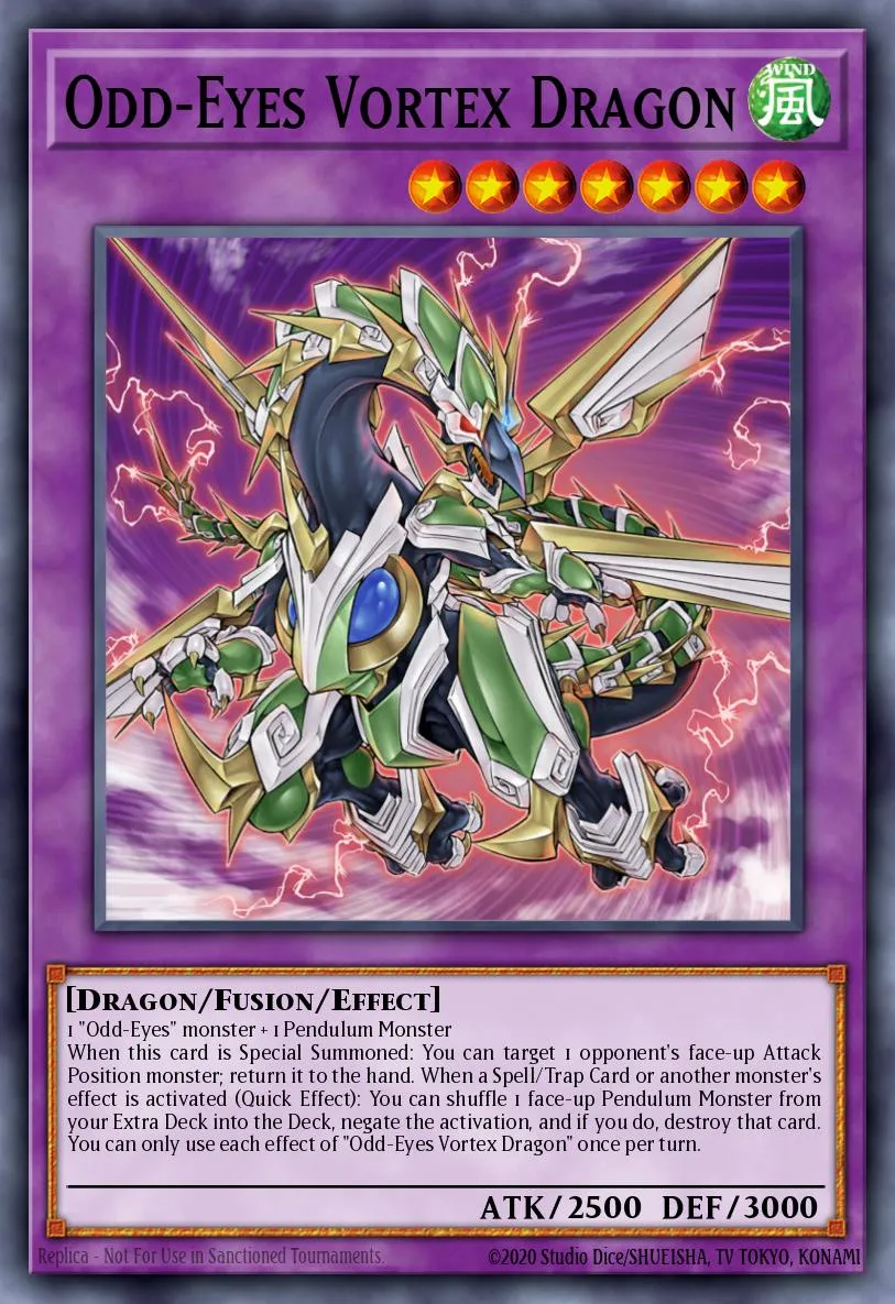 Odd-Eyes Vortex Dragon · Dimension of Chaos: Special Edition 53262004/4