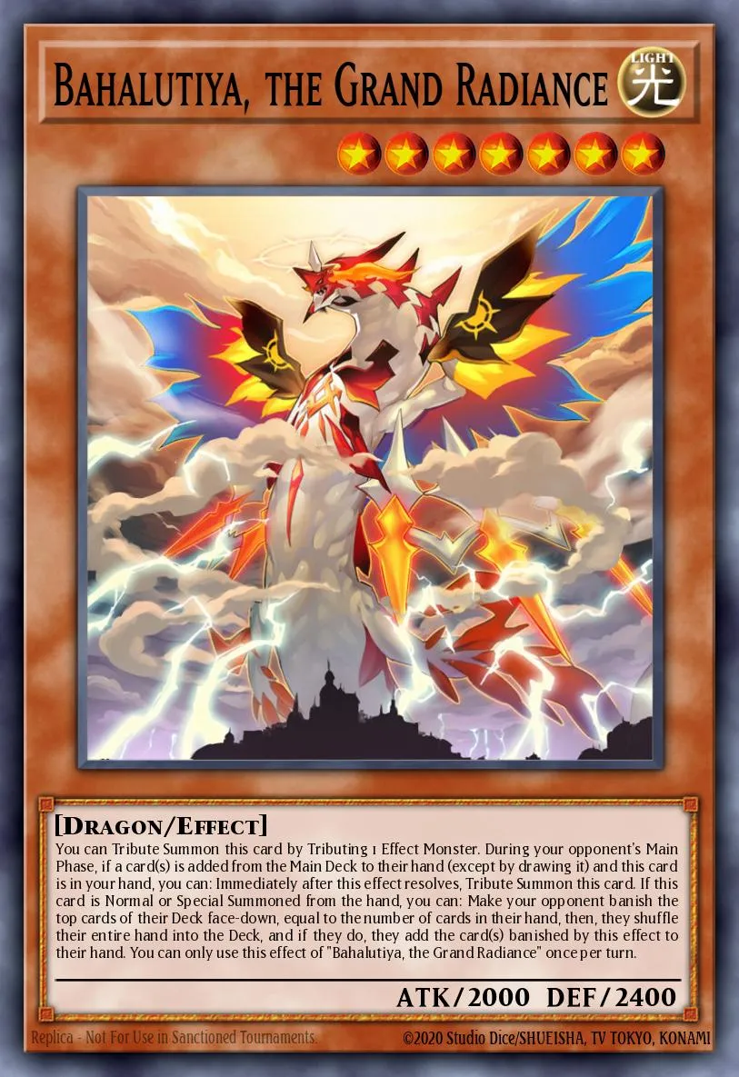 Bahalutiya, the Grand Radiance · Lightning Overdrive Premiere! promotional card 53318263/1