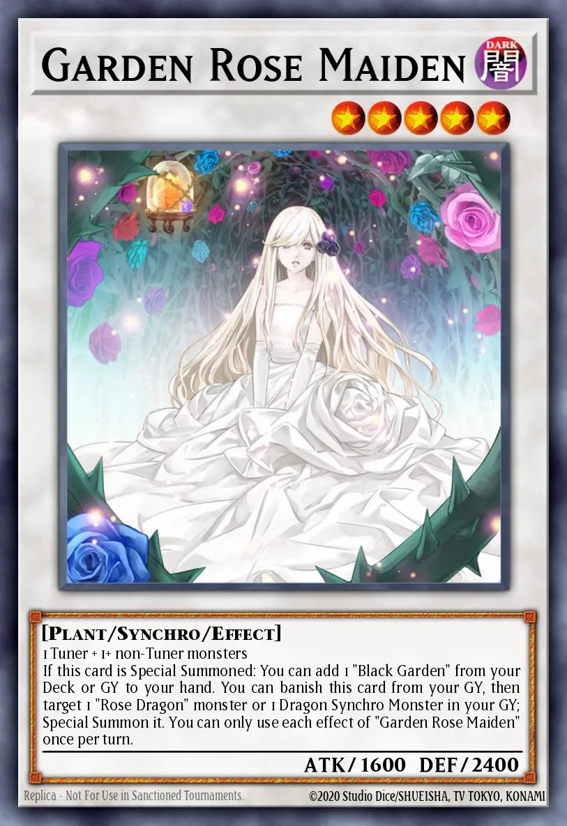 Garden Rose Maiden · Legendary Duelists: Sisters of the Rose 53325667/56