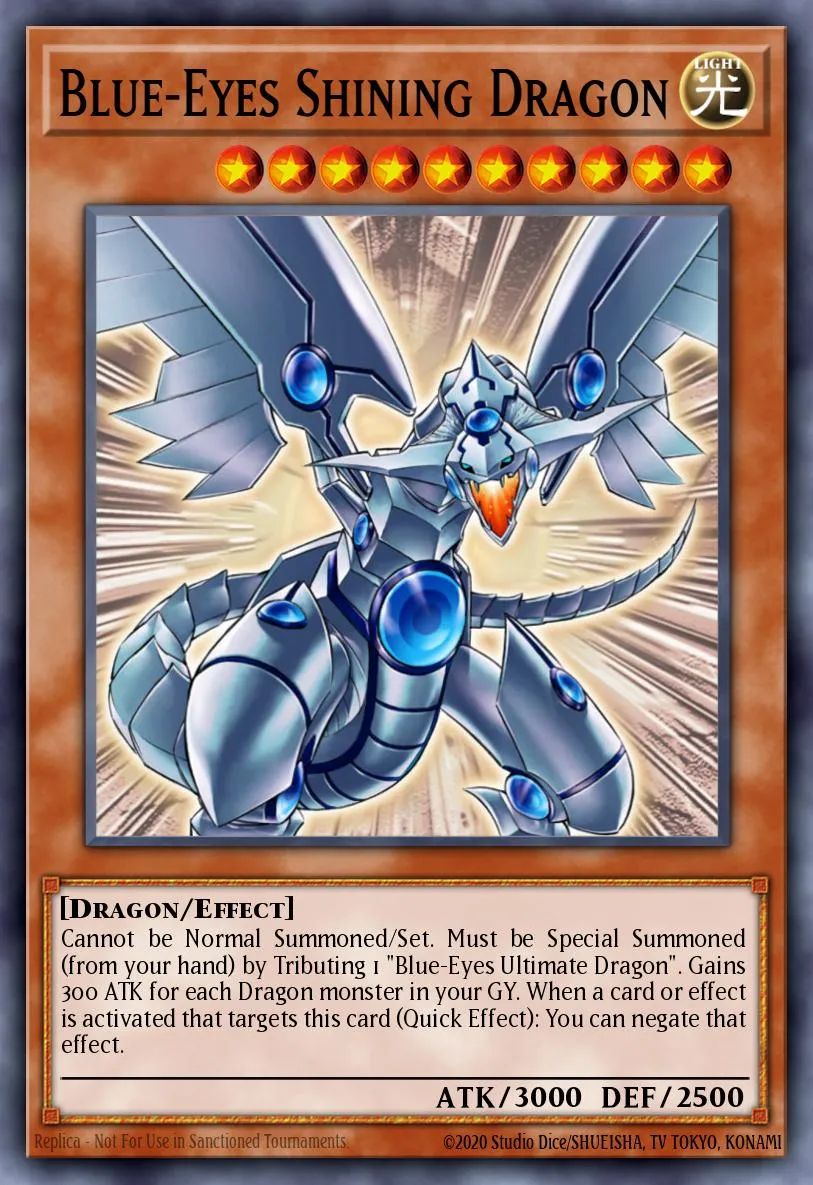 Blue-Eyes Shining Dragon · Movie Pack 53347303/4