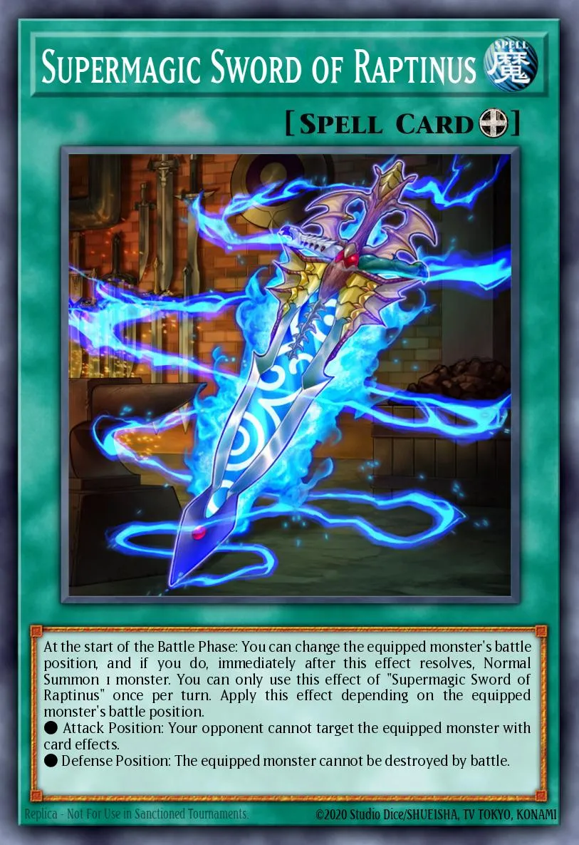 Supermagic Sword of Raptinus · Toon Chaos 53363708/60