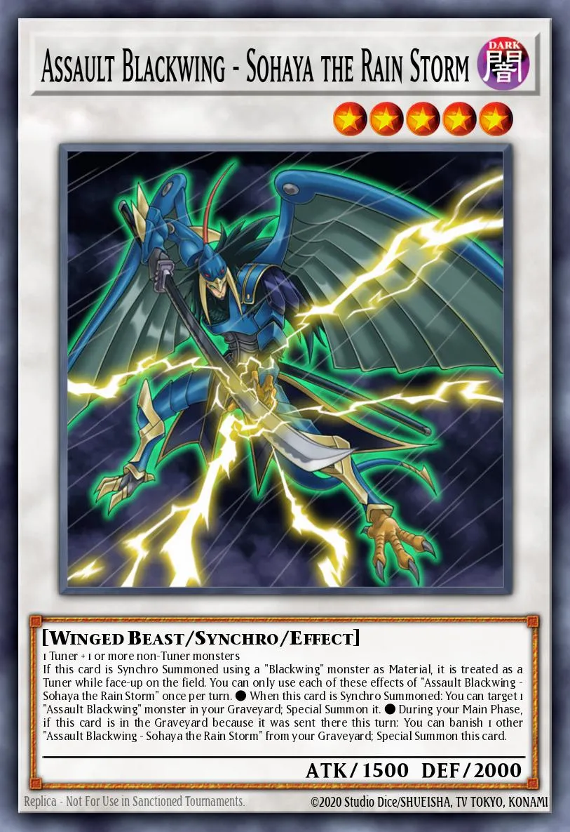 Assault Blackwing - Sohaya the Rain Storm · The Dark Illusion: Special Edition 53389254/4