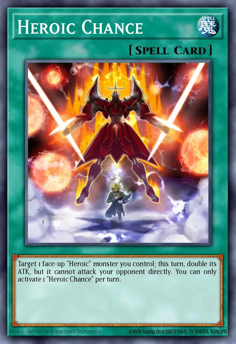 Heroic Chance · Return of the Duelist: Special Edition 53466826/2