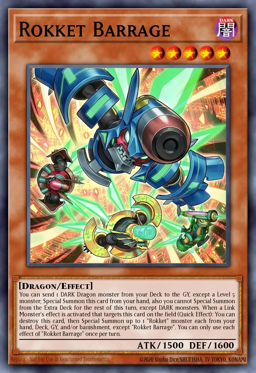Rokket Barrage · Yu-Gi-Oh (No Set) 53481938