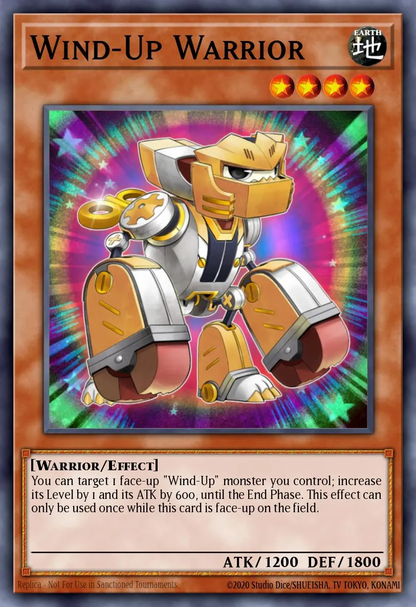 Wind-Up Warrior · Photon Shockwave Sneak Peek Participation Card 53540729/1