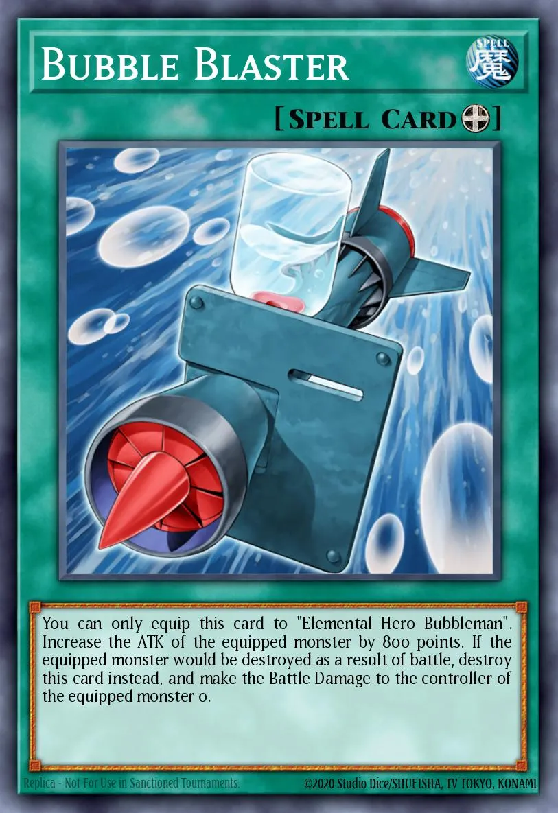Bubble Blaster · Duelist Pack: Jaden Yuki 53586134/30